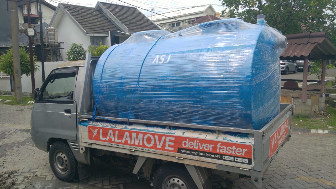 Pengiriman Bio Septictank 3000 L SPPG Pandugo Surabaya